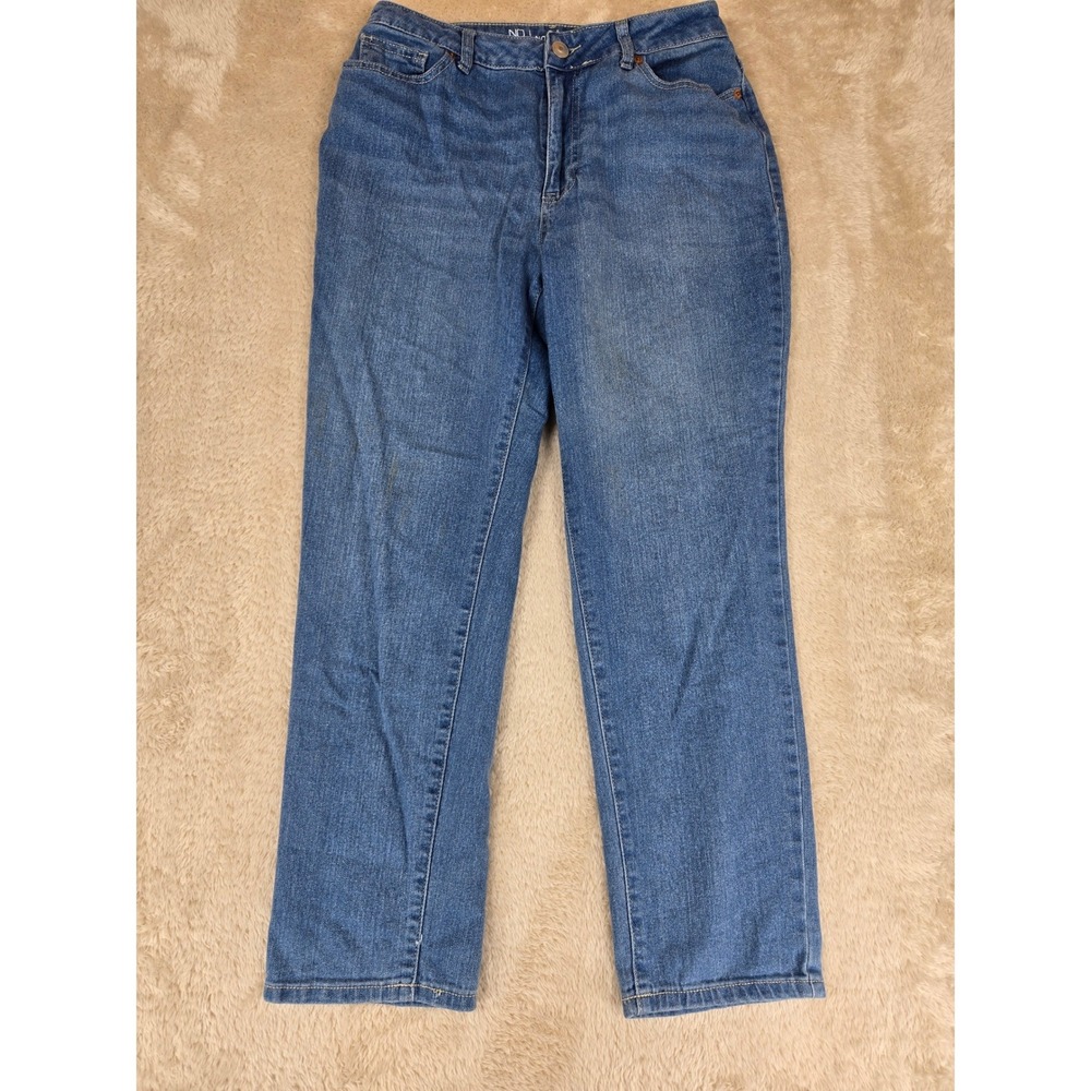 No Boundaries Womens Denim Jeans Size 9 Blue High Rise Straight Leg